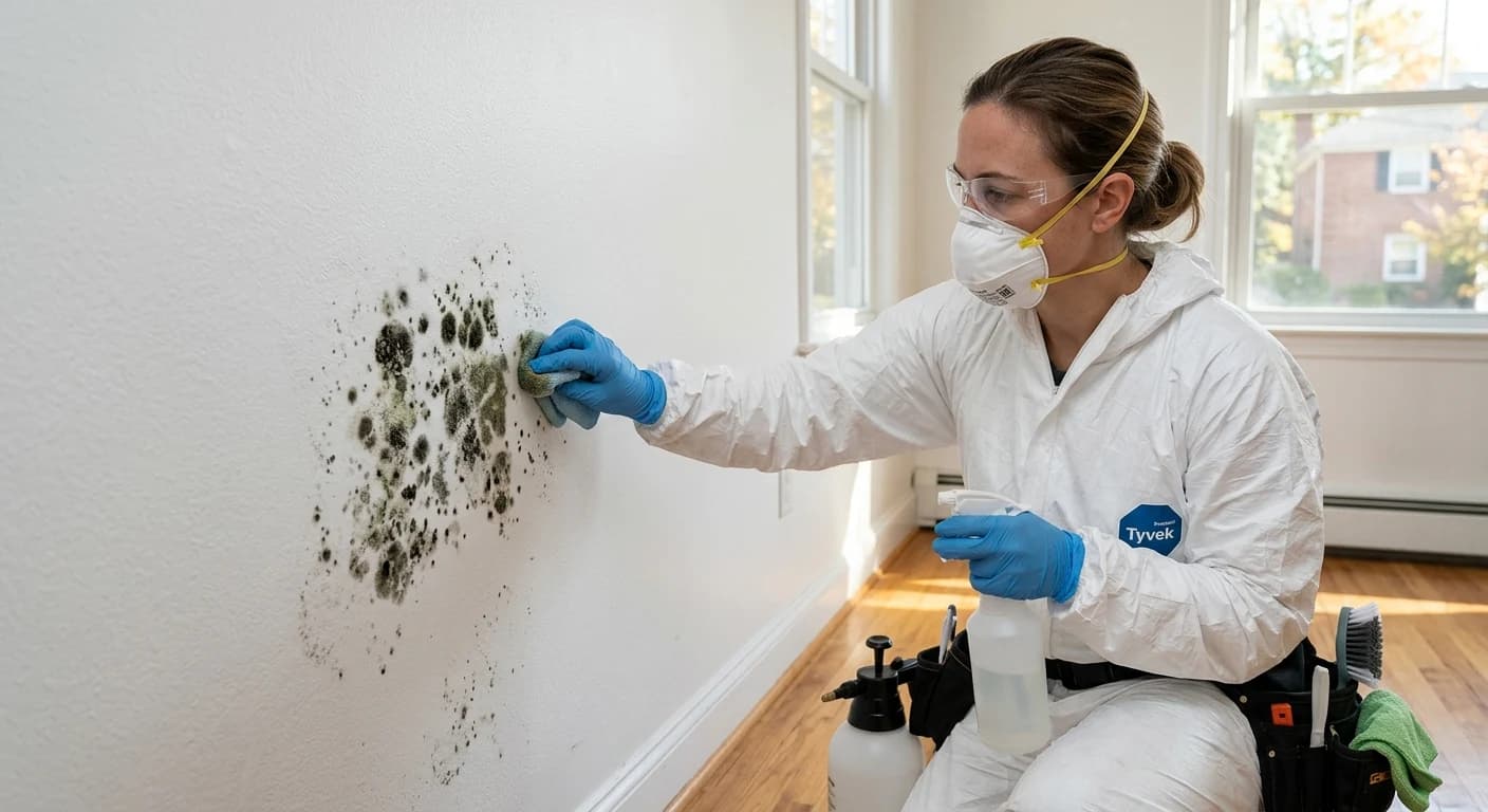 Professional mold removal work - What are the visual signs of mold?
